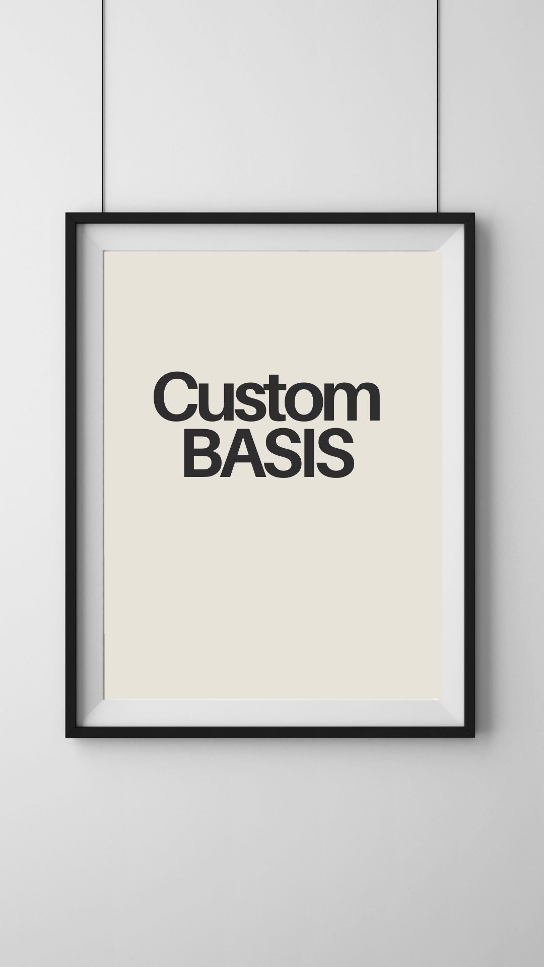 Custom BASIS